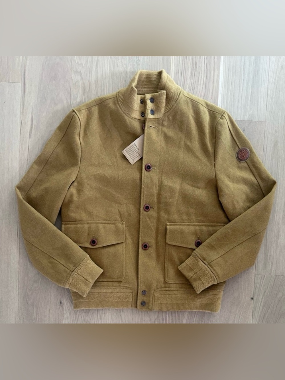 Timberland Moxie Mountain Wool Bomber Jacket - NWT